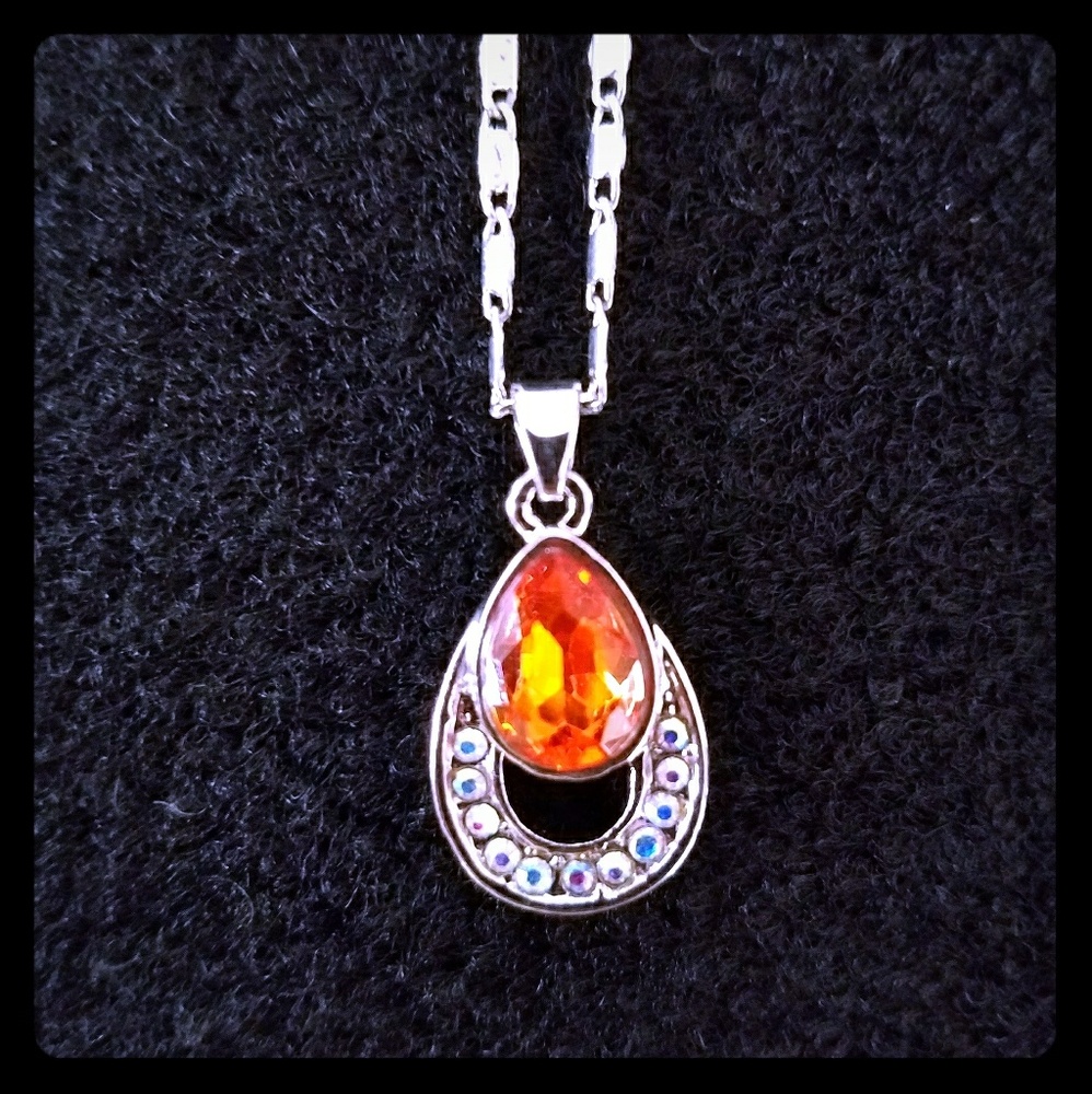Orange necklace